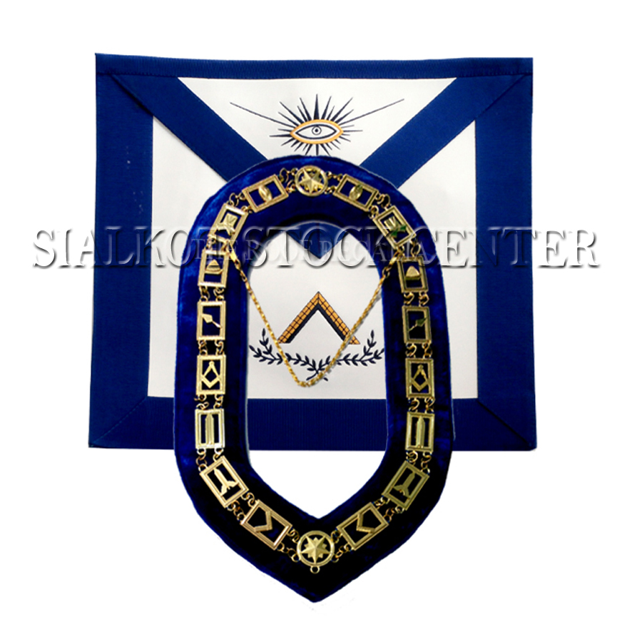 Blue Lodge Officer Apron And Chain Collar